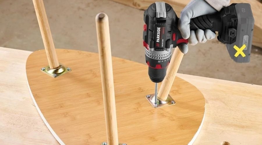 PARKSIDE PERFORMANCE® Taladro percutor atornillador uso