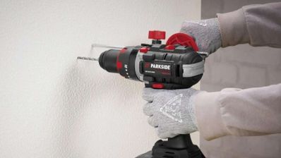 PARKSIDE PERFORMANCE® Taladro percutor atornillador uso pared