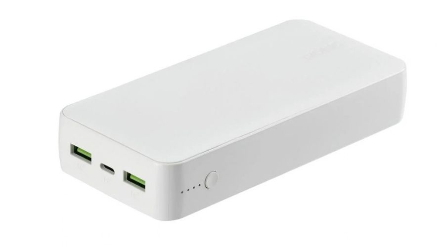 TRONIC® Batería externa 20000 mAh diseño blanco