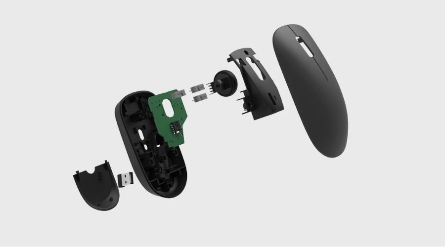 Xiaomi Wireless Mouse Lite cuerpo ligero