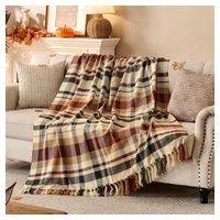 Lanpn Manta Plaid de Otoño Cálida