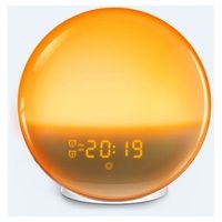 Reloj despertador con simulador de amanecer