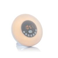 Despertador Amanecer Recargable con Altavoz Sunrilk InnovaGoods