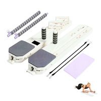 Tabla De Pilates Reformer Multifuncional Con Cuerdas De Resistencia
