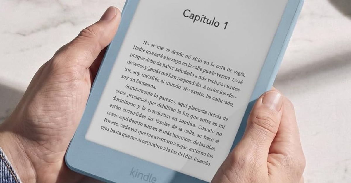 Amazon Kindle (última generación) diseño completo