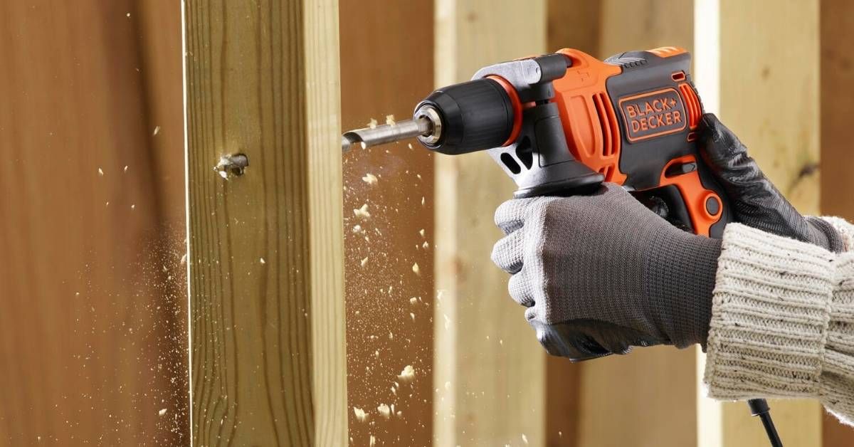 BLACK+DECKER Taladro Percutor Eléctrico con cable uso