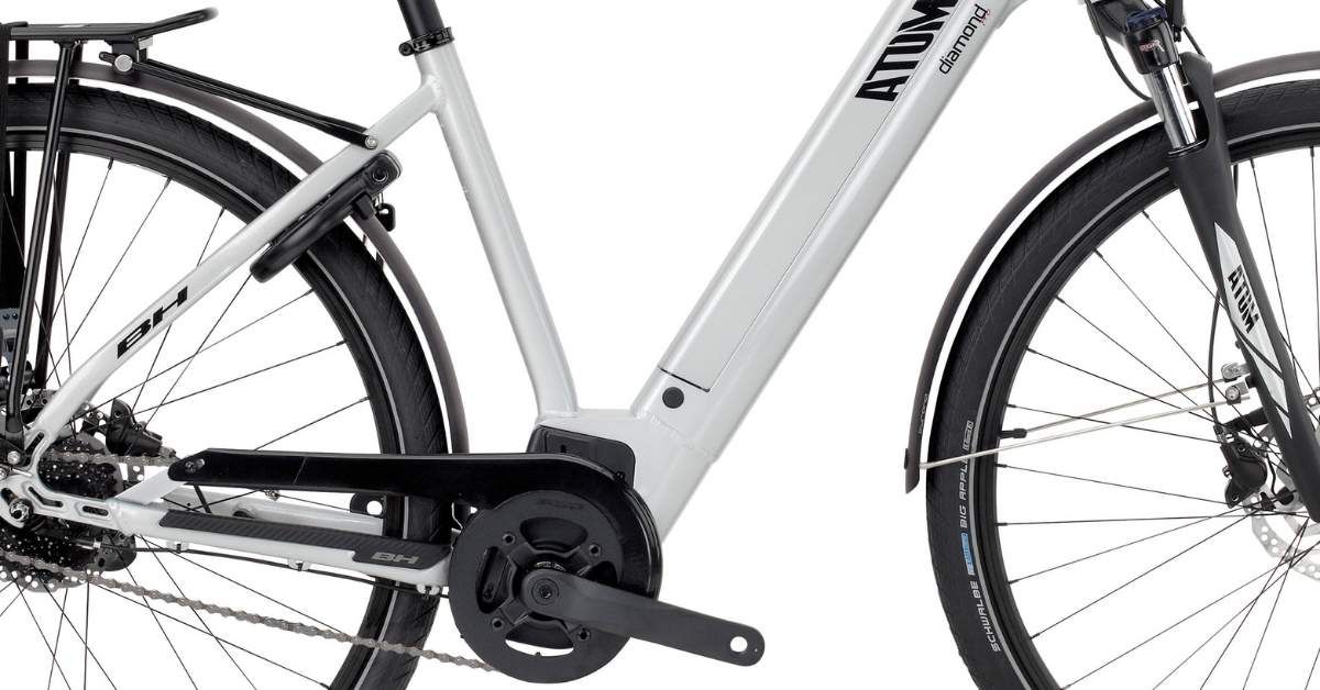 Bicicleta eléctrica ATOM CROSS BH Bikes diseño cuadro