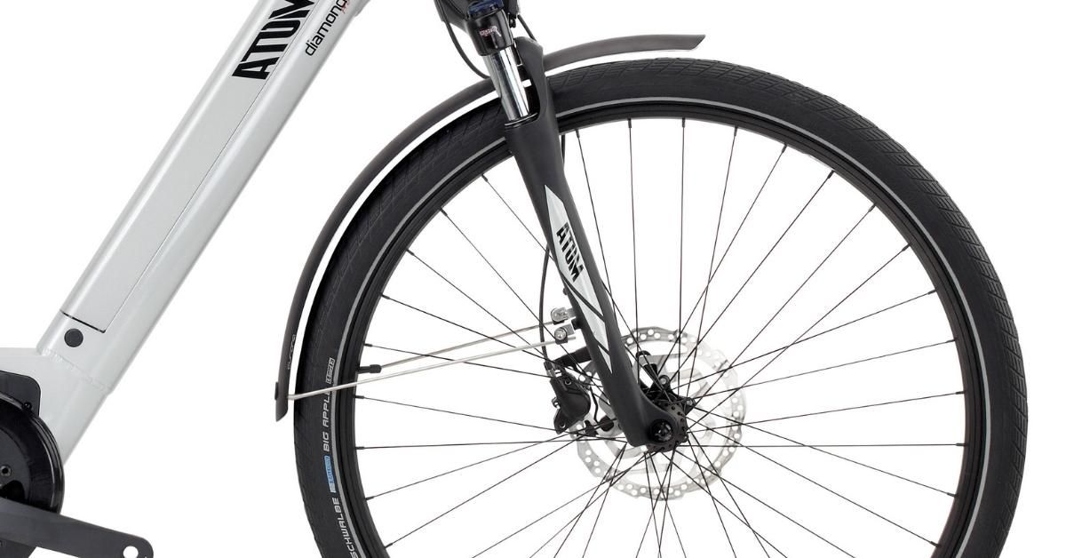 Bicicleta eléctrica ATOM CROSS BH Bikes diseño rueda