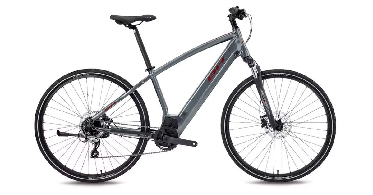 Bicicleta eléctrica ATOM CROSS BH Bikes diseño sin fondo diseño completo