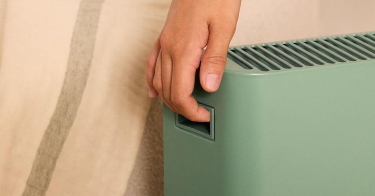 CREATEWARM HANDYConvector calefactor aire enganche y soporte