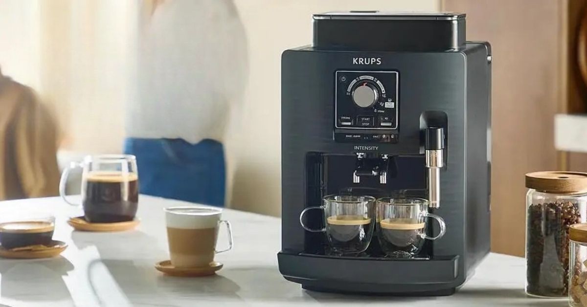 Cafetera superautomática Krups Intensity Milk diseño