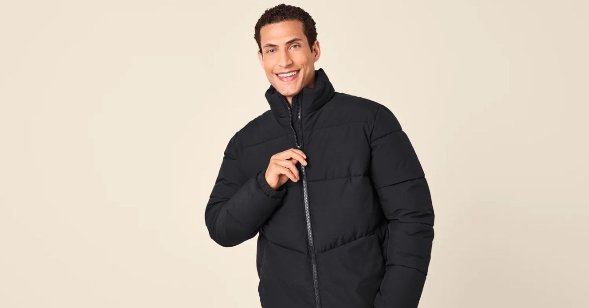 Chaqueta acolchada para hombre diseño