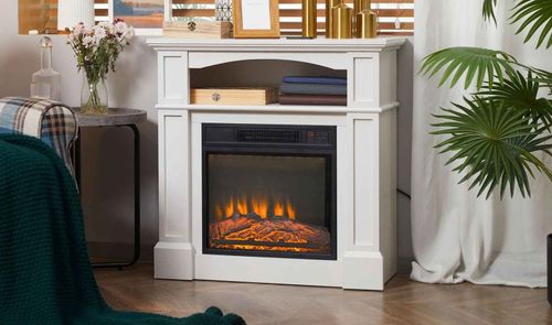 Chimenea Eléctrica Con Calefacción decorativa