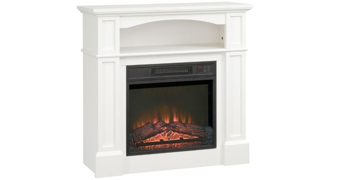 Chimenea Eléctrica Con Calefacción diseño sin fondo