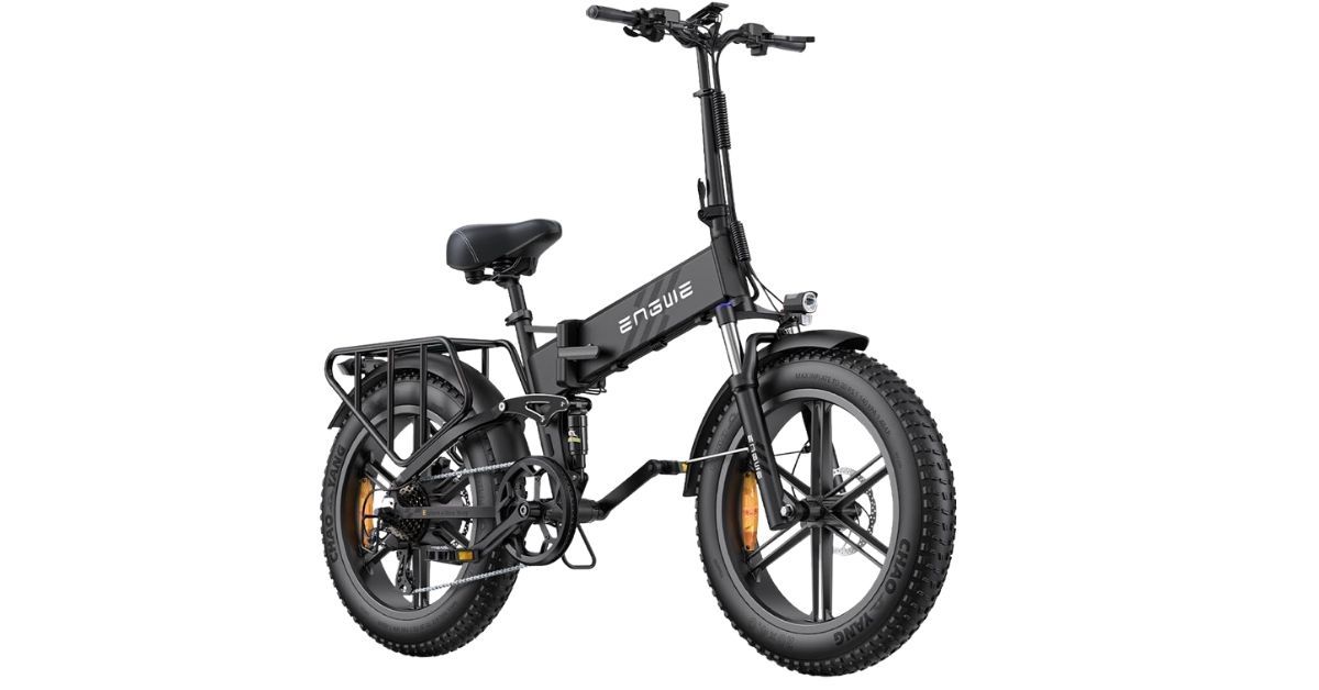 ENGWE Bicicleta eléctrica Plegable diseño completo