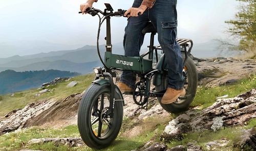 ENGWE Bicicleta eléctrica Plegable uso