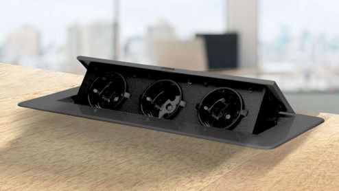 Enchufe Multiple 3x2P Z (Schuko) diseño