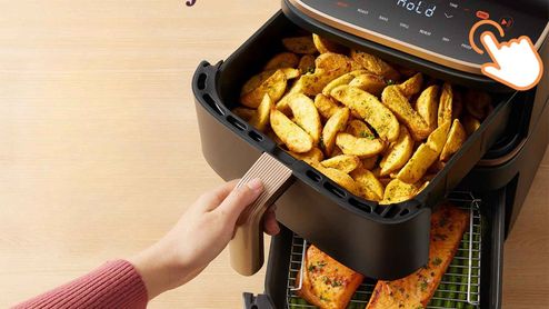 Freidora de Aire Cosori Turbo Tower Pro Smart Chef Edition manejo