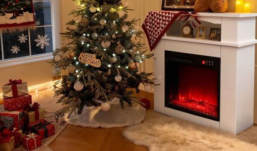 HOMAVO 18 Chimenea Eléctrica con Mueble diseño