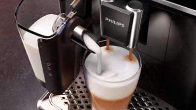PHILIPS 5400 Cafetera Superautomática LatteGo sistema de leche