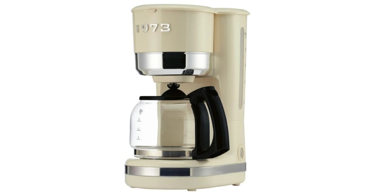 SILVERCREST® Cafetera de estilo retro diseño
