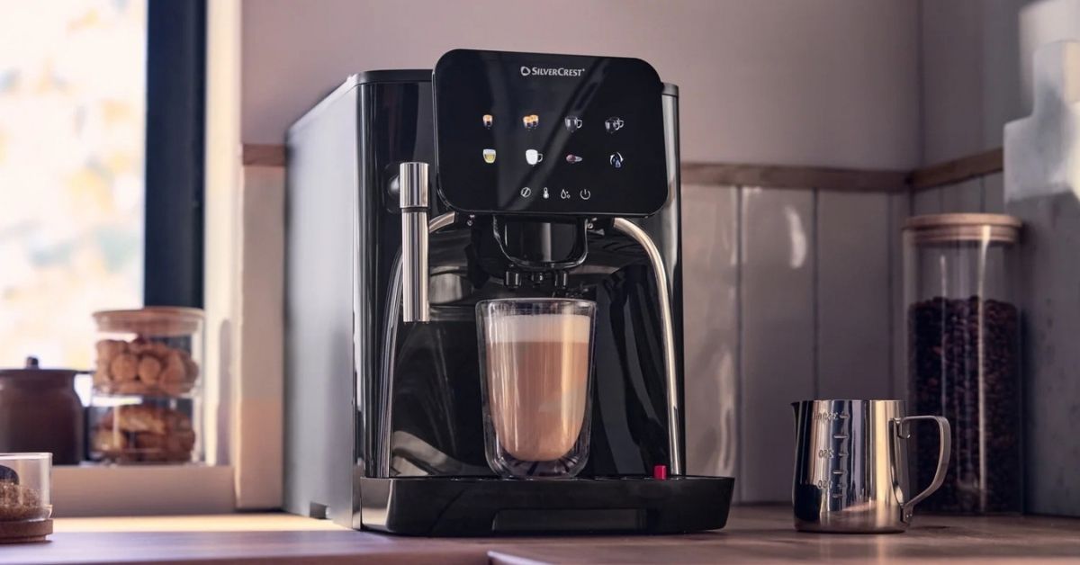 SILVERCREST® Cafetera superautomática »SKVA diseño