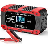Cargador de batería de 12 V y 10 A