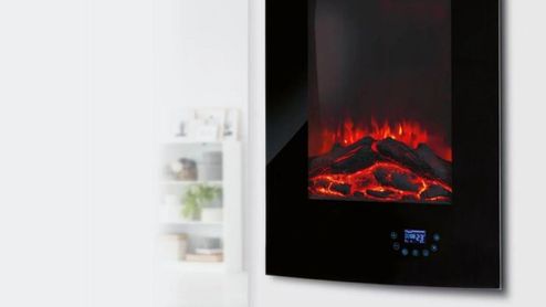 chimenea electrica silvercrest diseño
