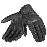 BORLENI Guantes de Moto de Cuero de Piel de Cabra