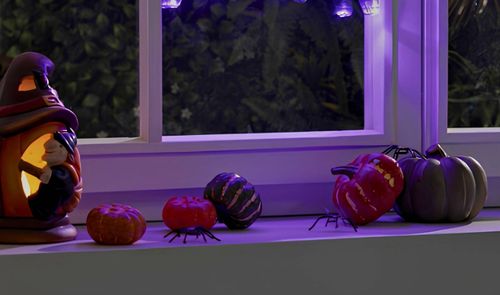 halloween aldi decoración