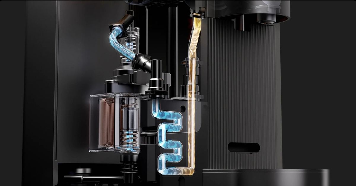 mijia-capsule-coffee-machine precalentamiento doble
