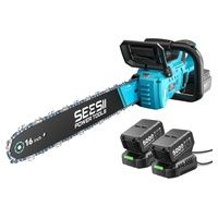 SEESII Motosierra Bateria 16 Pulgadas