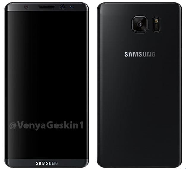 Posible diseño del Samsung Galaxy S8