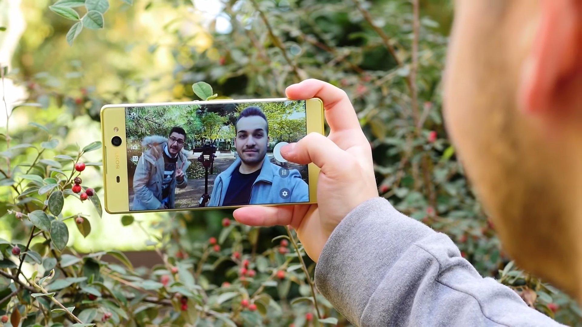Modo selfies del Xperia XA Ultra