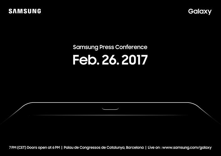 Invitación completa de Samsung para el mObile World Congress 2017