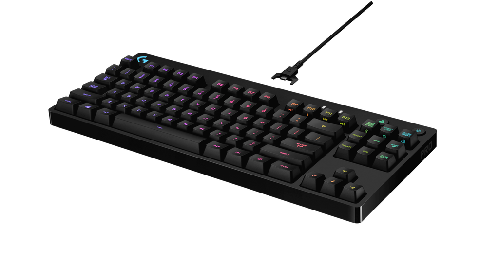 Diseño del teclado Logitech G Pro Mechanical Gaming