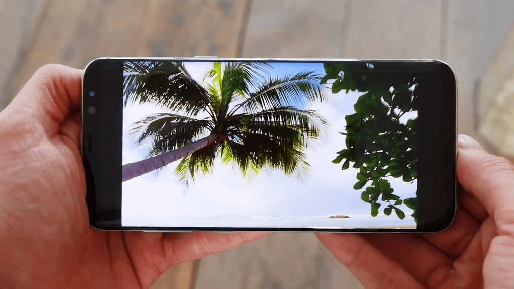 Calidad de la pantalla del Samsung Galaxy S8