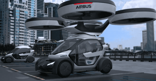 Airbus fliying car