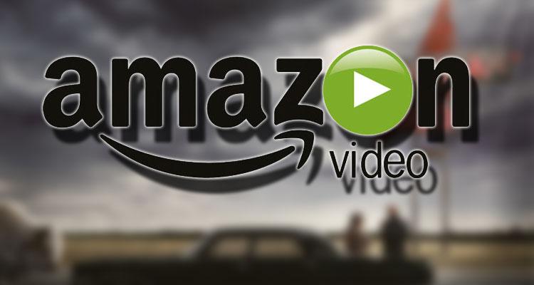 Logotipo Amazon Prime Video con fondo serie