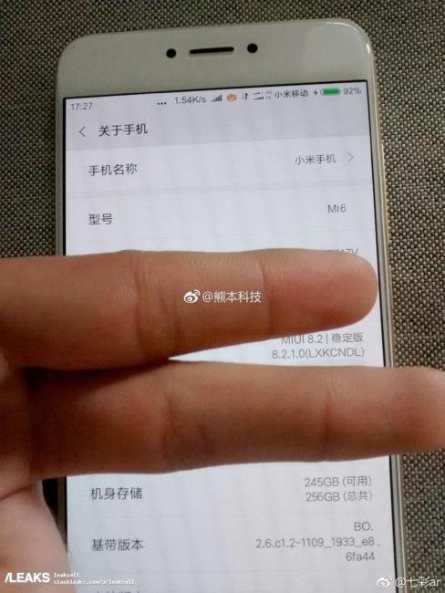 Posible diseño del Xiaomi Mi 6