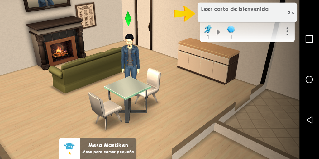 Primera cas en Los Sims