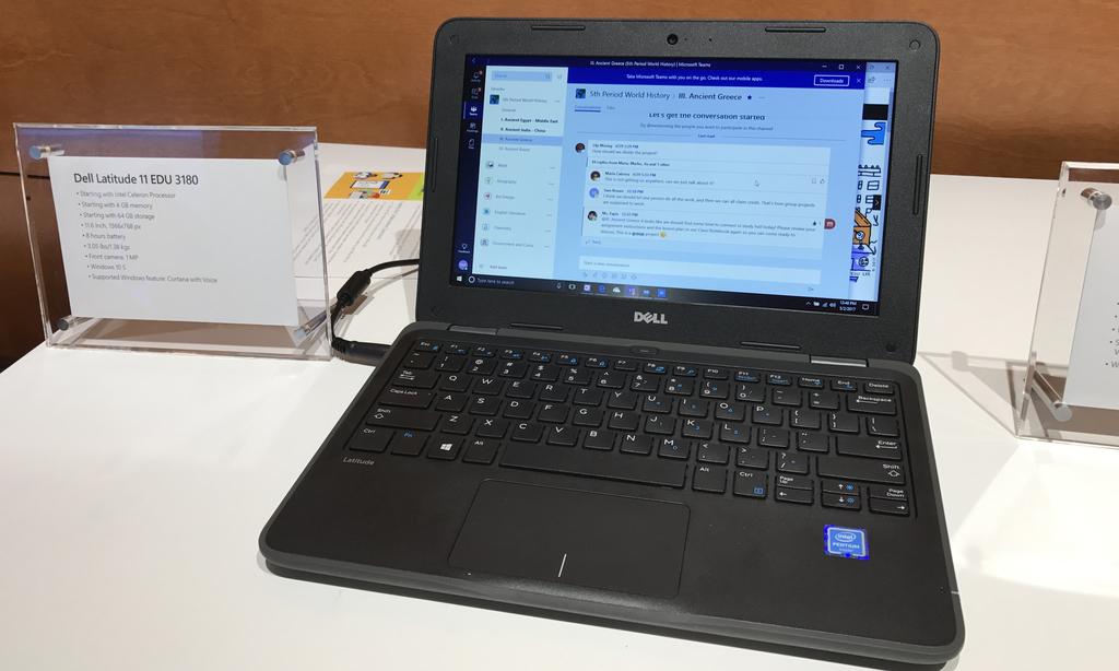 Portátil de Dell con Windows 10 S
