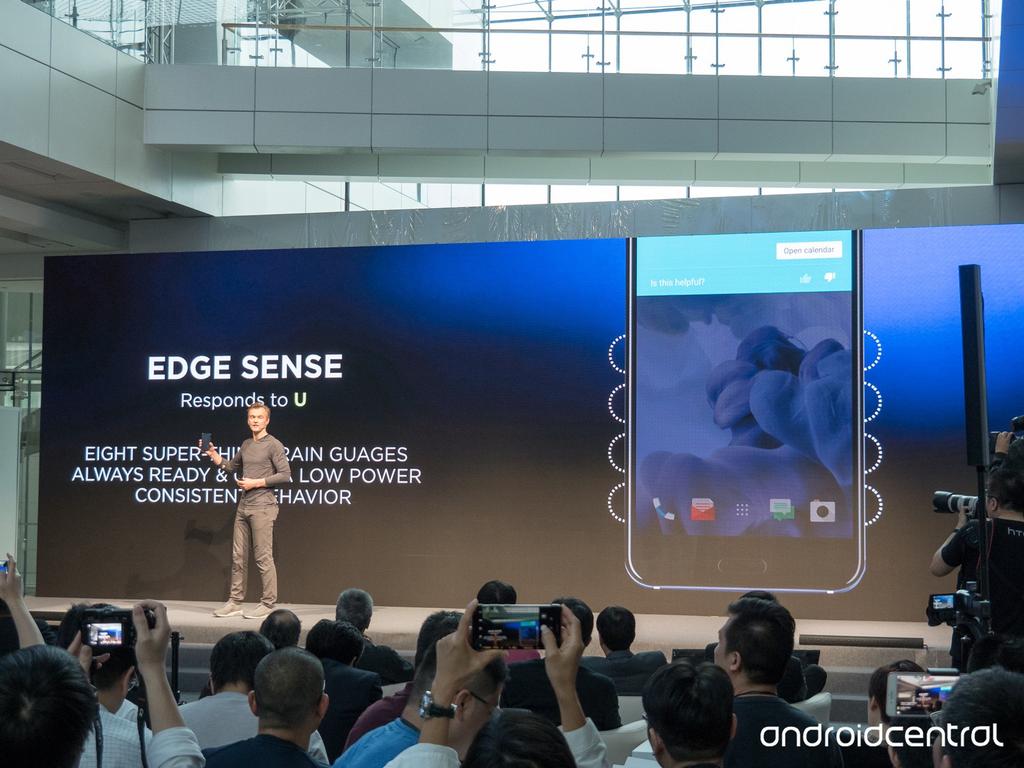 Edge Sense en el HTC U 11