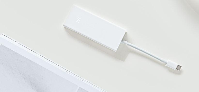 Diseño del accesorio Xiaomi USB-C Mini DisplayPort