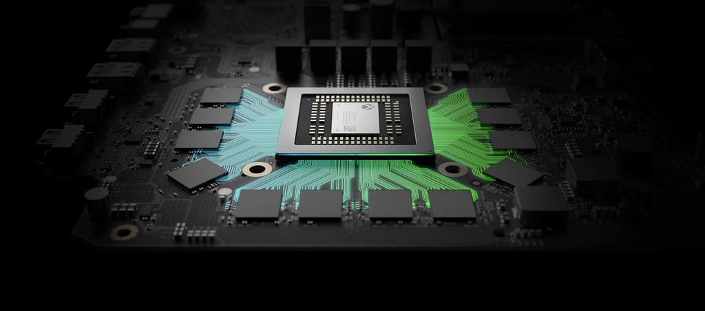 Chip integrado en la Xbox One X