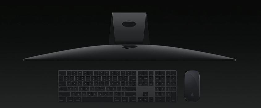 Diseño anuncaido en WWDC 2017 del iMac Pro