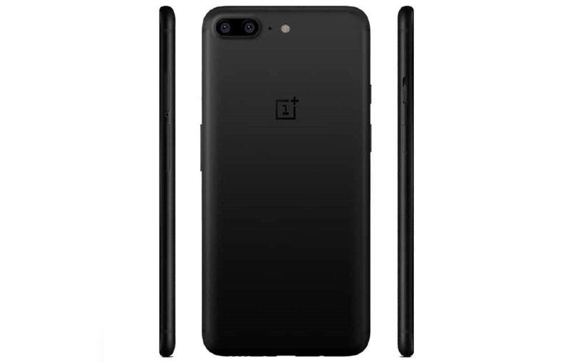 Trasera y laterales del OnePlus 5