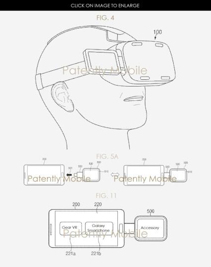Panel adicional como uno de los accesorios a las gafas Gear VR