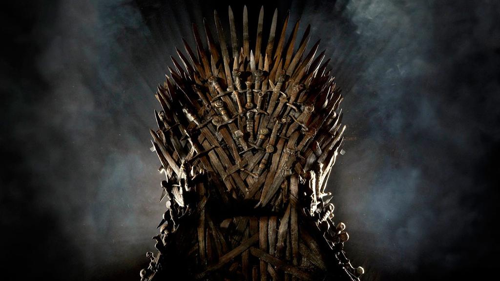 Trono d Hierro en Jugo de tronos de HBO