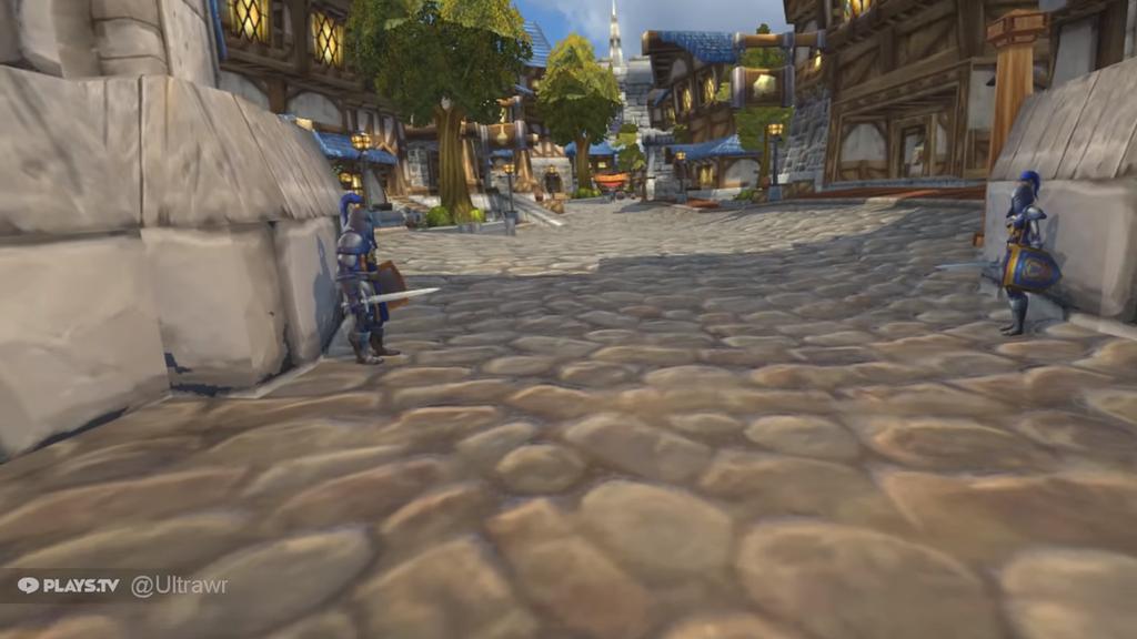 Imagen de Daralan ciudad de World of Warcraft en realidad cirtual